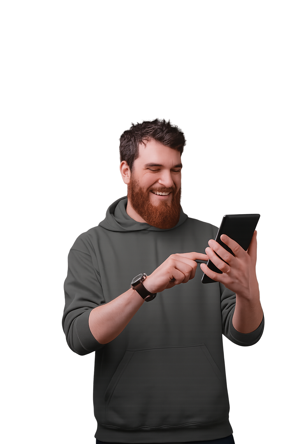 Pessoa usando smartphone